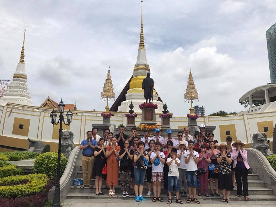 Đoàn Thi Hành Án Hòa Bình Tham Quan Thái Lan Ngày 21-06
