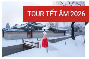 Du Lịch Hàn Quốc 5N: Seoul - Thư viện sách - Lotte World - Trượt Tuyết Bay VN